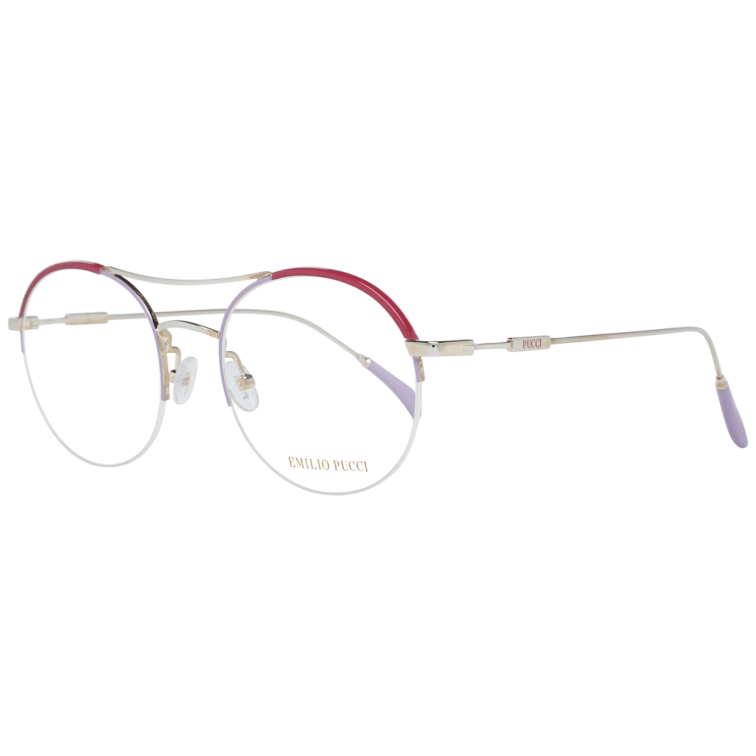 Multicolor Women Glasses Frame Emilio Pucci