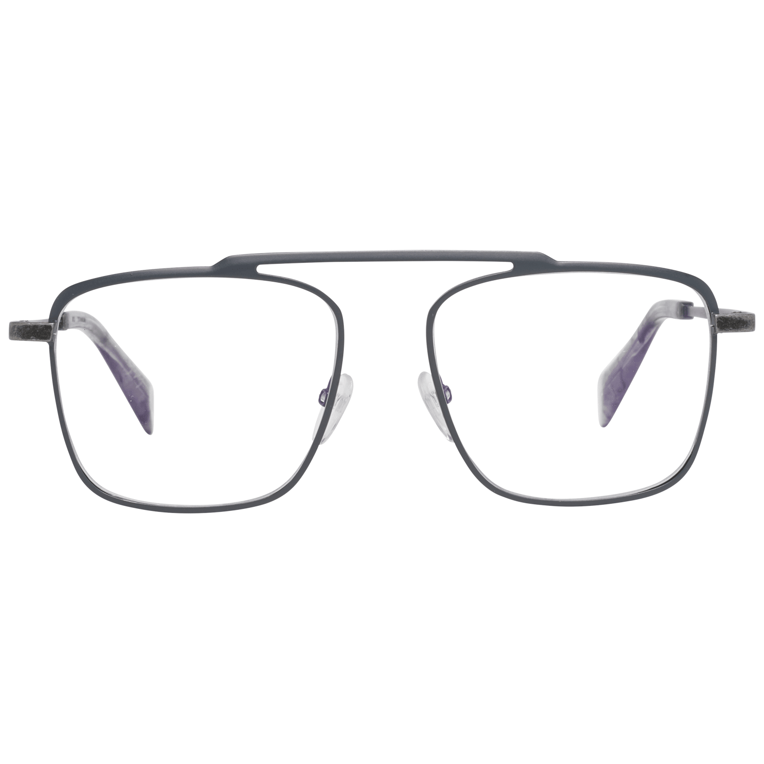 Gray Men Glasses Frame Yohji Yamamoto