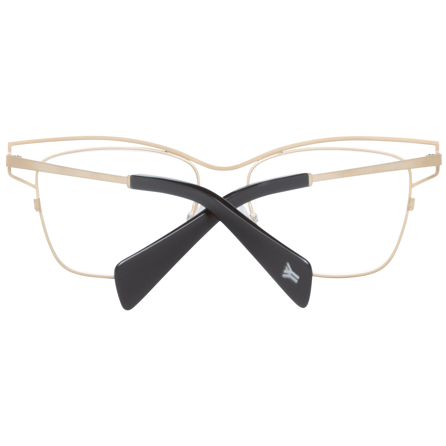 Gold Women Glasses Frame Yohji Yamamoto