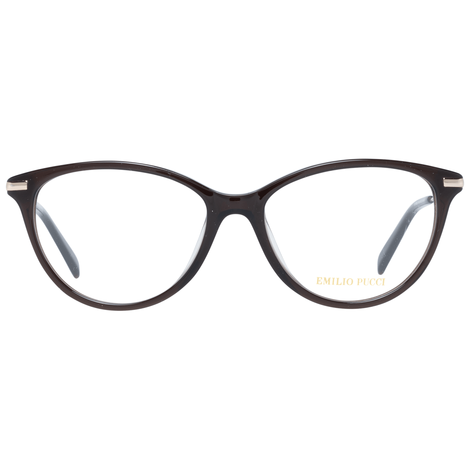 Brown Women Glasses Frame Emilio Pucci