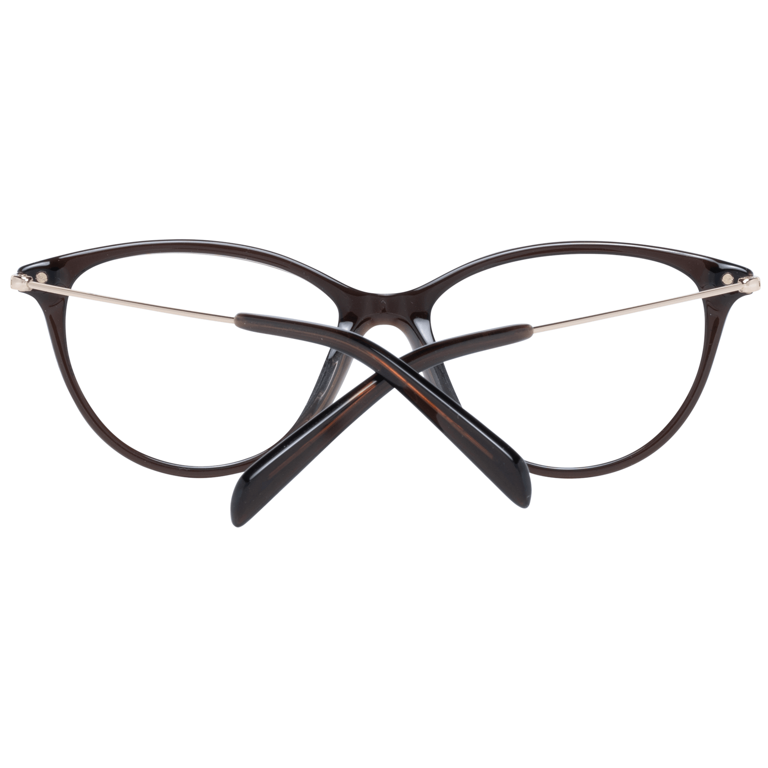 Brown Women Glasses Frame Emilio Pucci