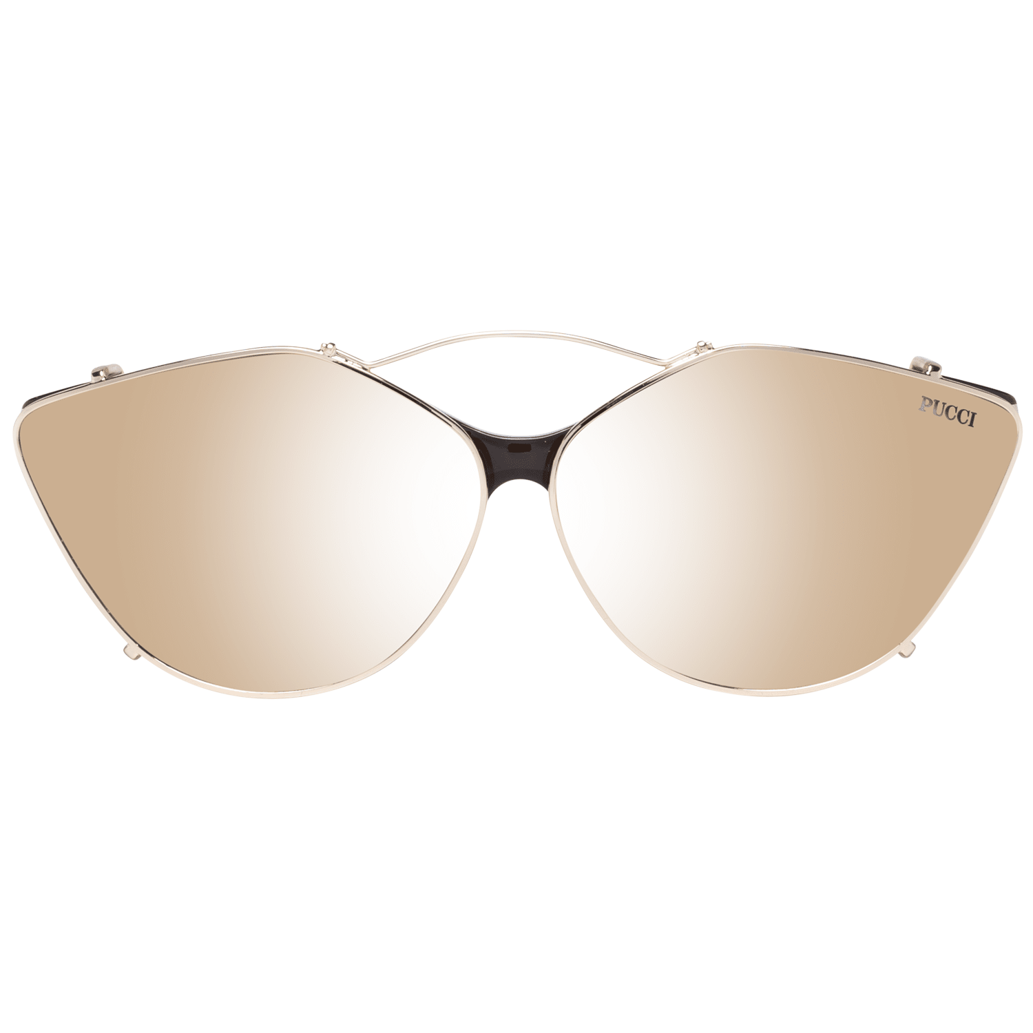 Brown Women Glasses Frame Emilio Pucci