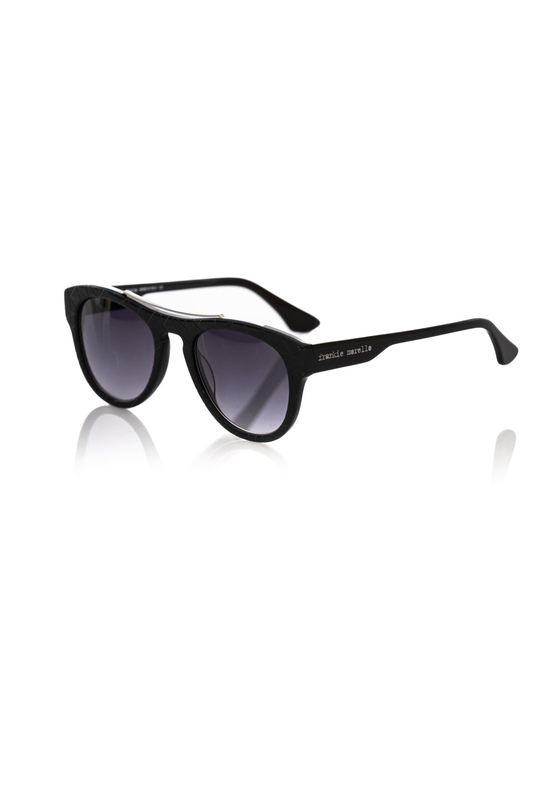 Black Acetate Men's Sunglasses Frankie Morello