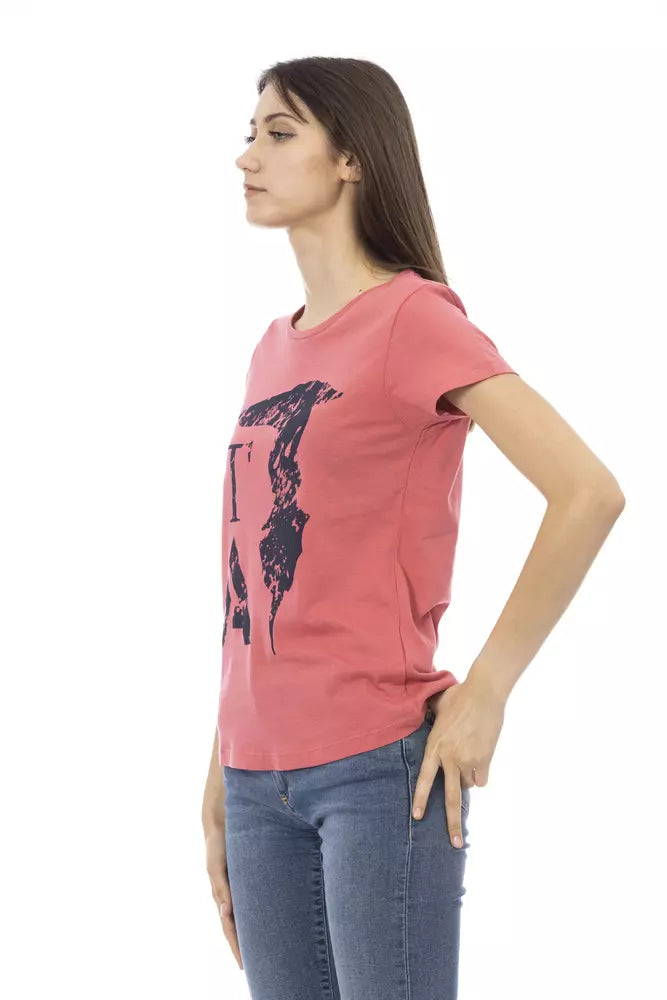 Multicolor Cotton Women T-Shirt Trussardi Action