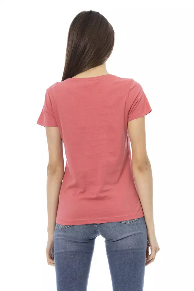 Multicolor Cotton Women T-Shirt Trussardi Action
