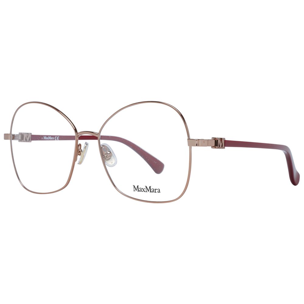 Bronze Women Glasses Frame Max Mara