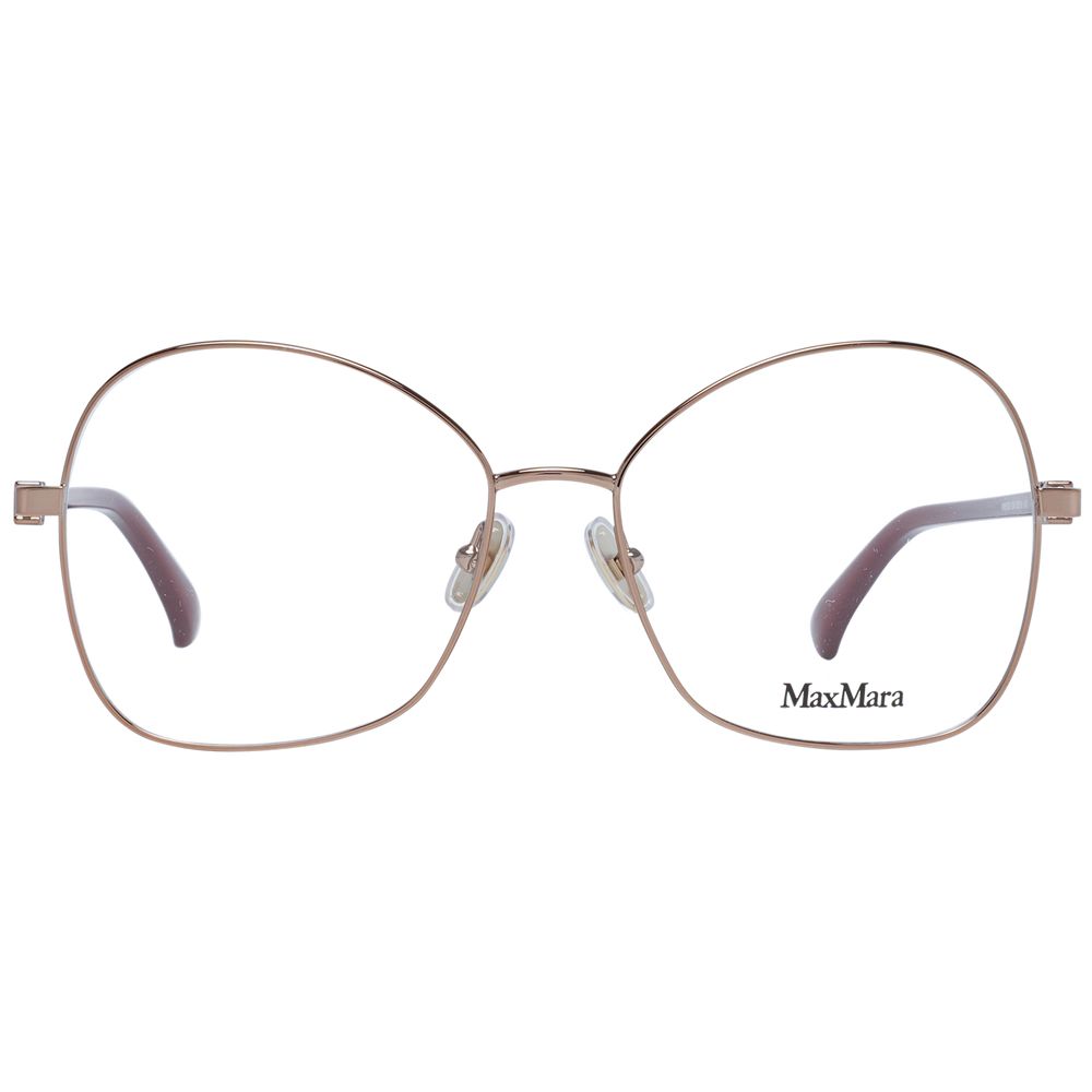 Bronze Women Glasses Frame Max Mara