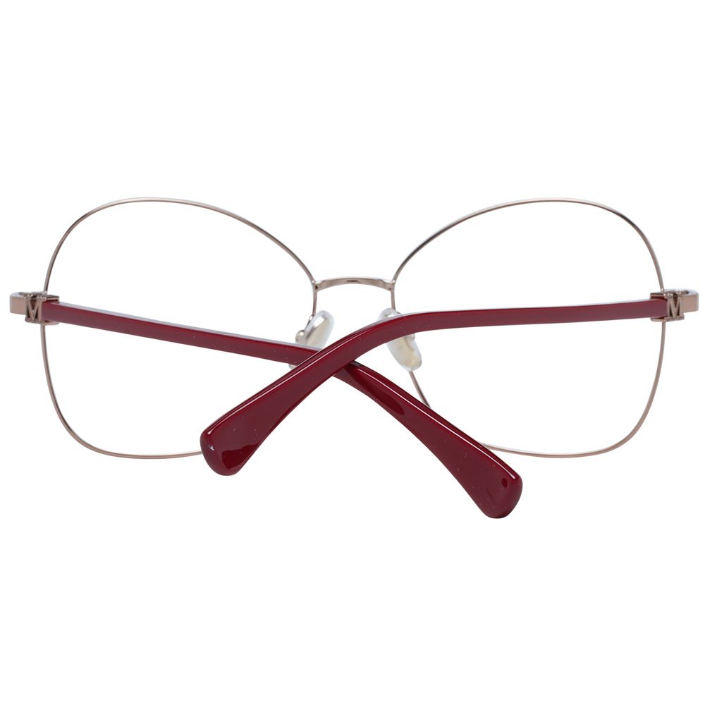 Bronze Women Glasses Frame Max Mara
