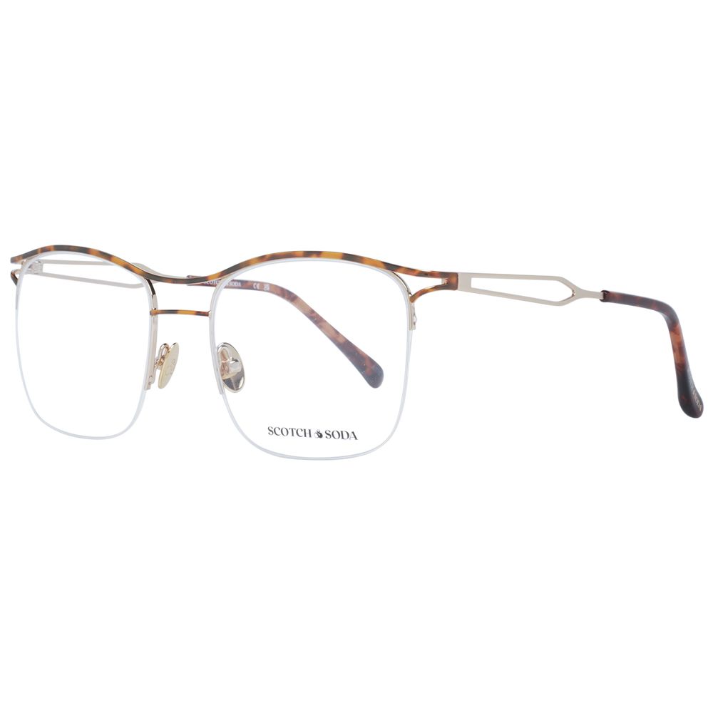 Brown Men Glasses Frame Scotch & Soda