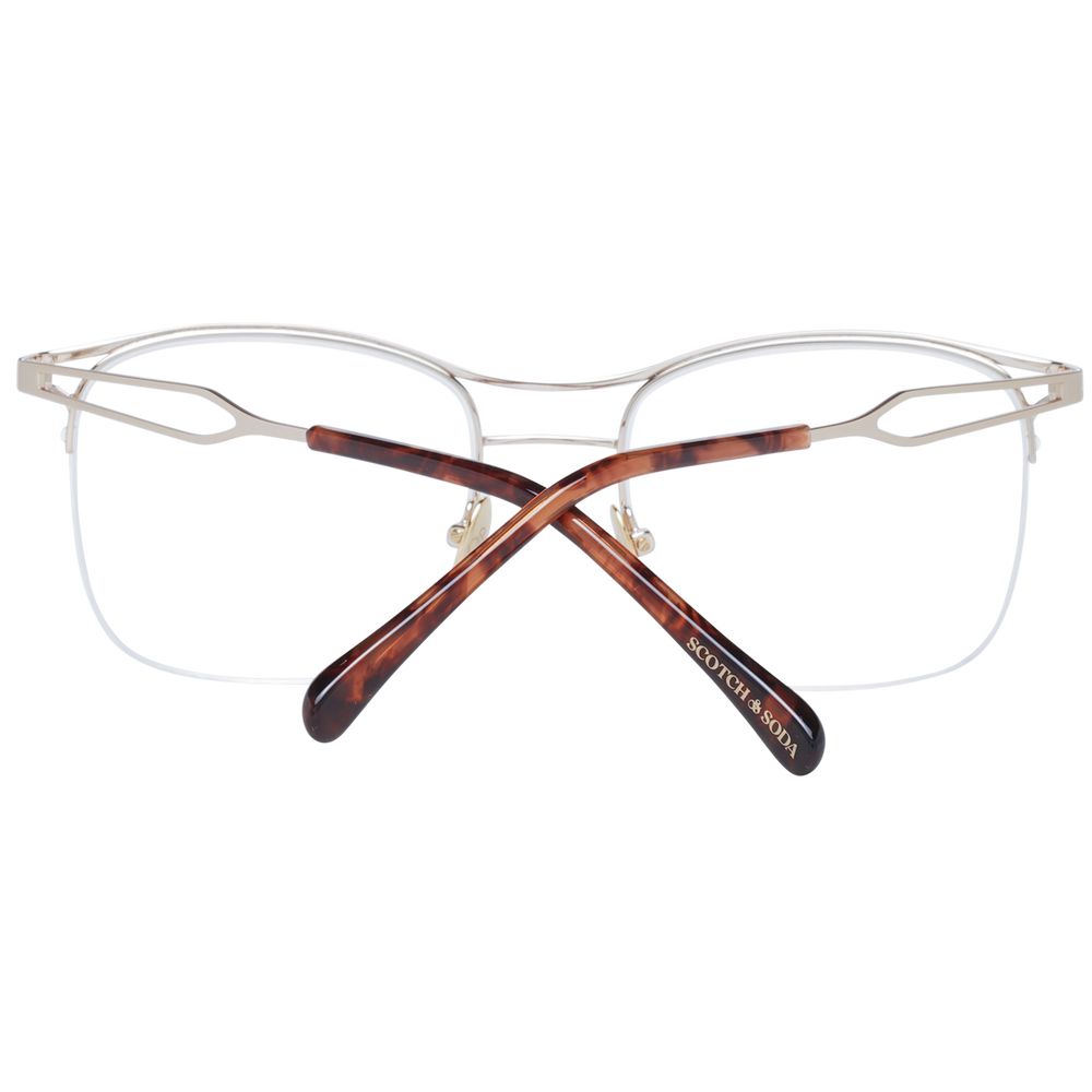 Brown Men Glasses Frame Scotch & Soda
