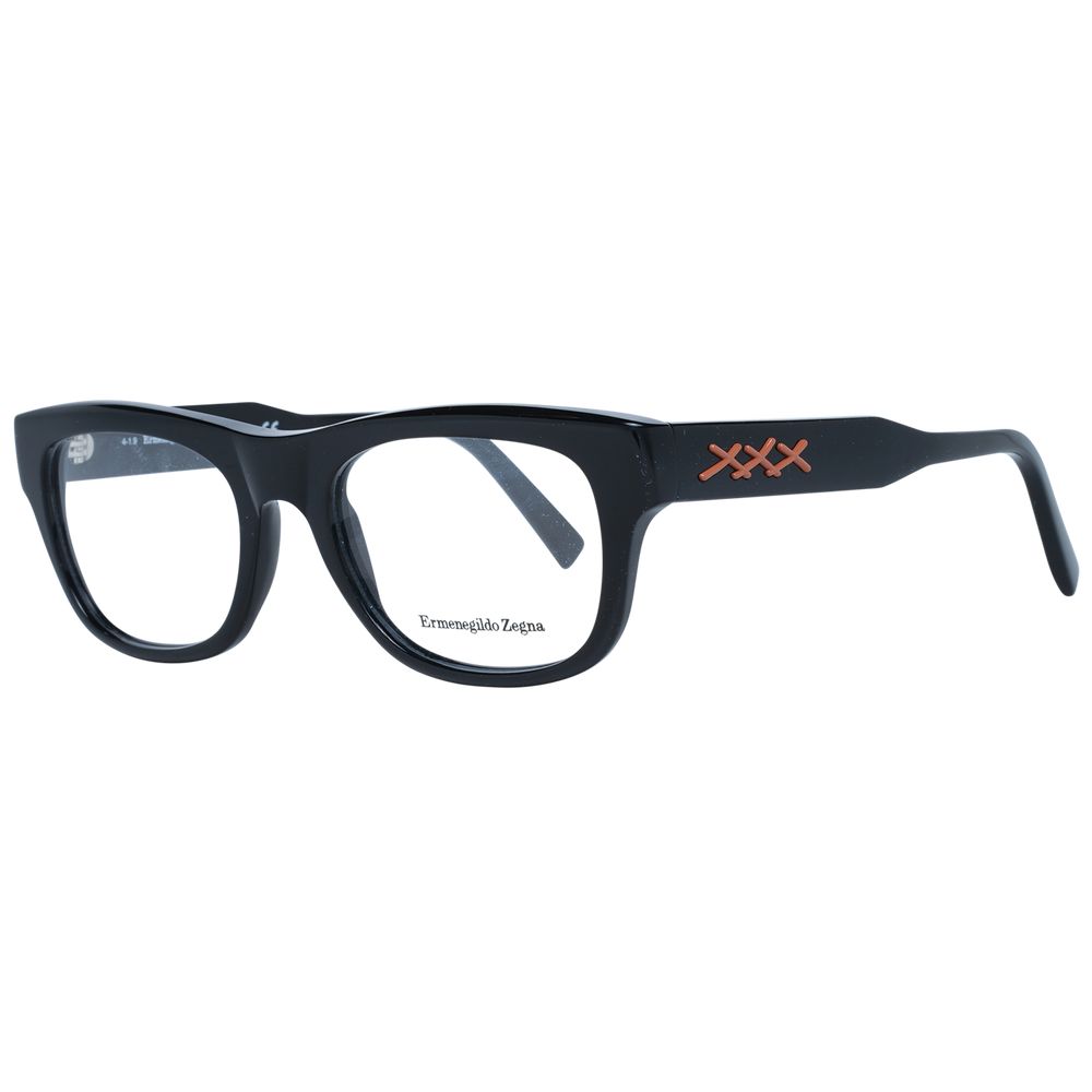 Black Men Glasses Frame Ermenegildo Zegna