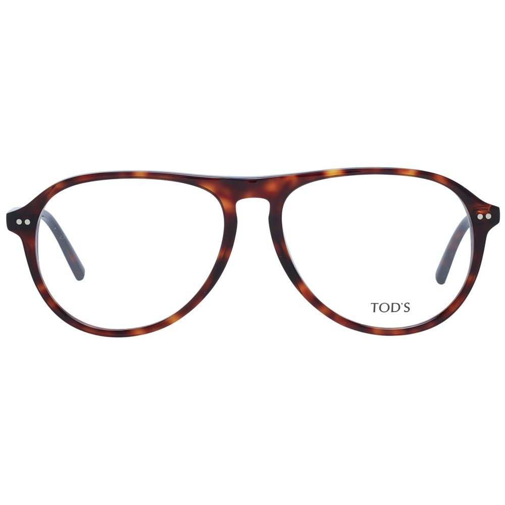 Brown Men Glasses Frame Tod's