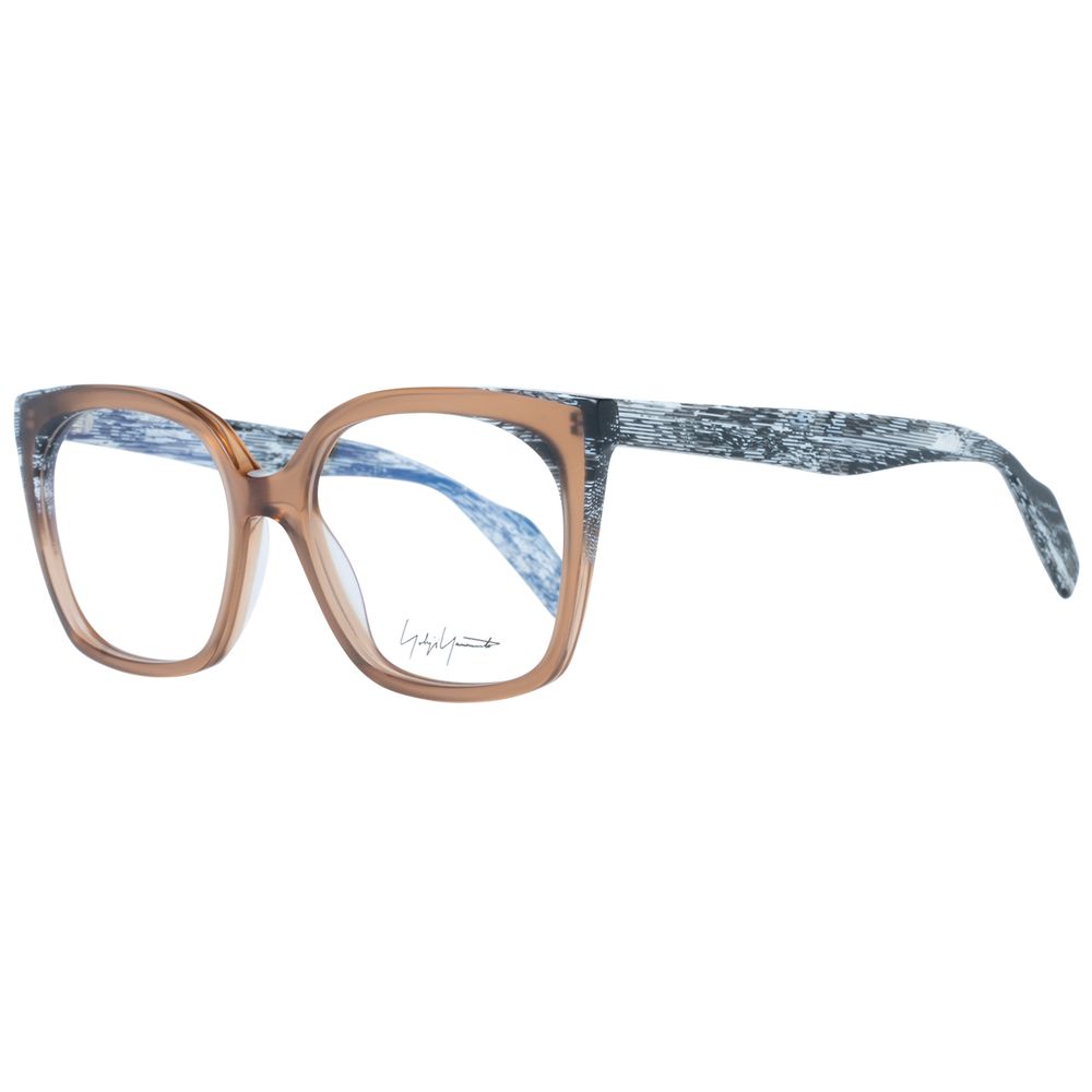 Brown Women Glasses Frame Yohji Yamamoto