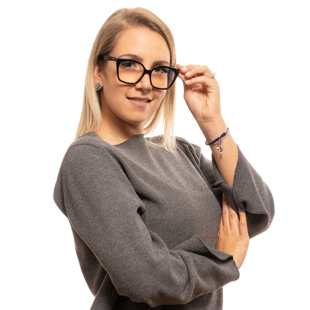 Black Women Glasses Frame Yohji Yamamoto