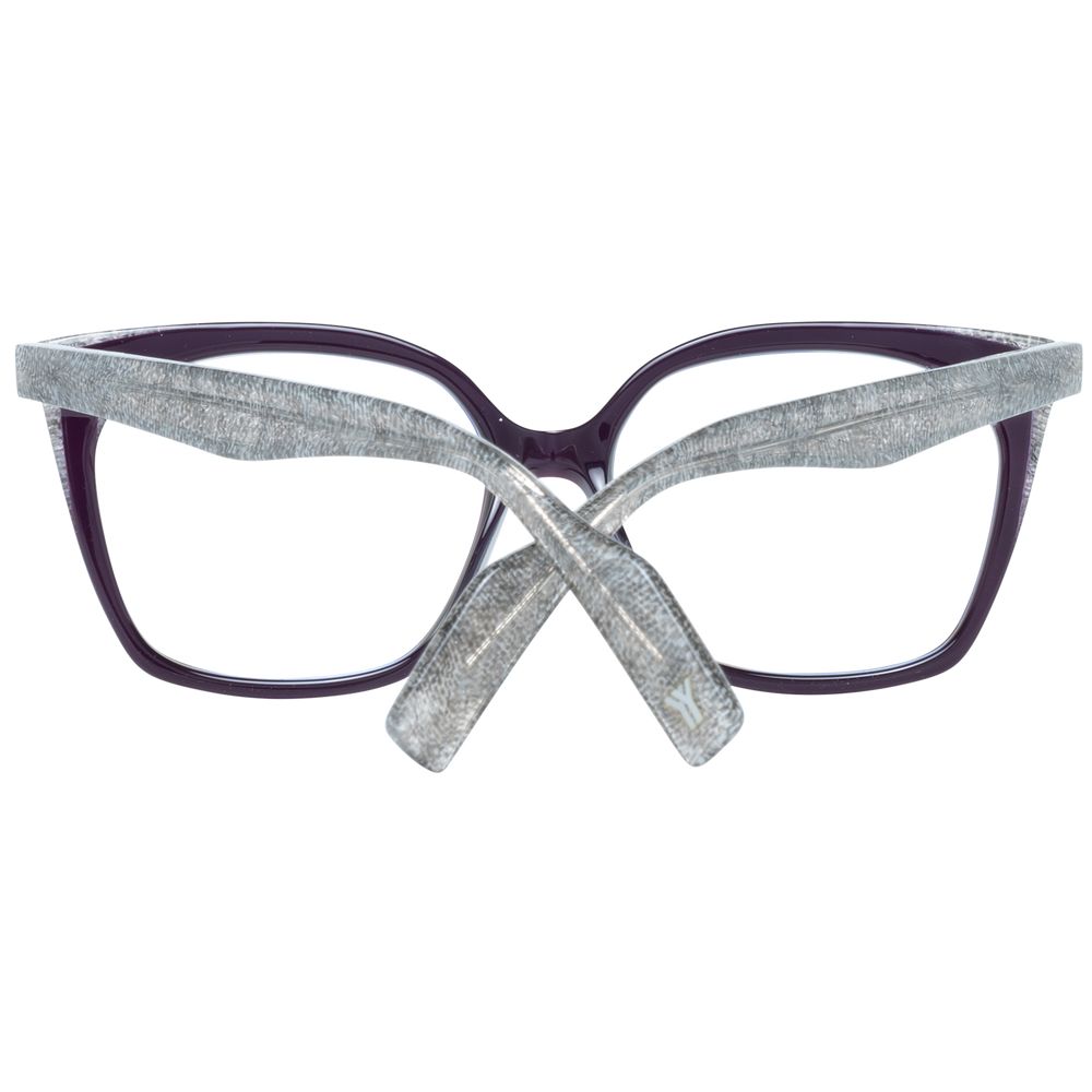 Purple Women Glasses Frame Yohji Yamamoto