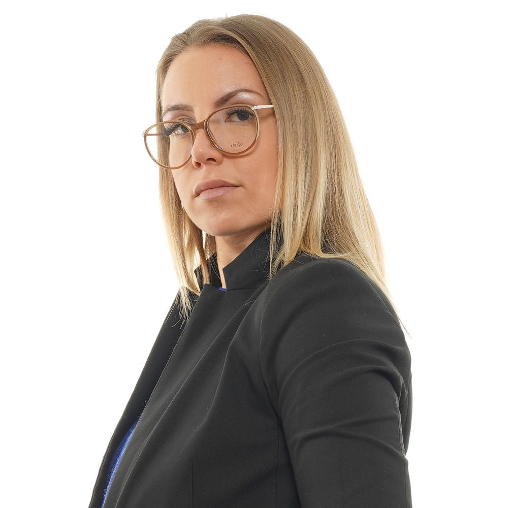 Beige Women Glasses Frame Maje