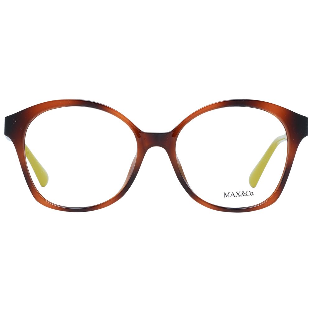 Brown Women Glasses Frame Max & Co