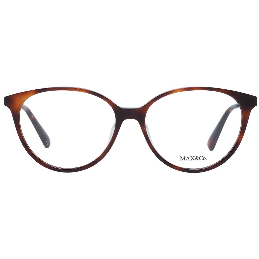 Brown Women Glasses Frame Max & Co