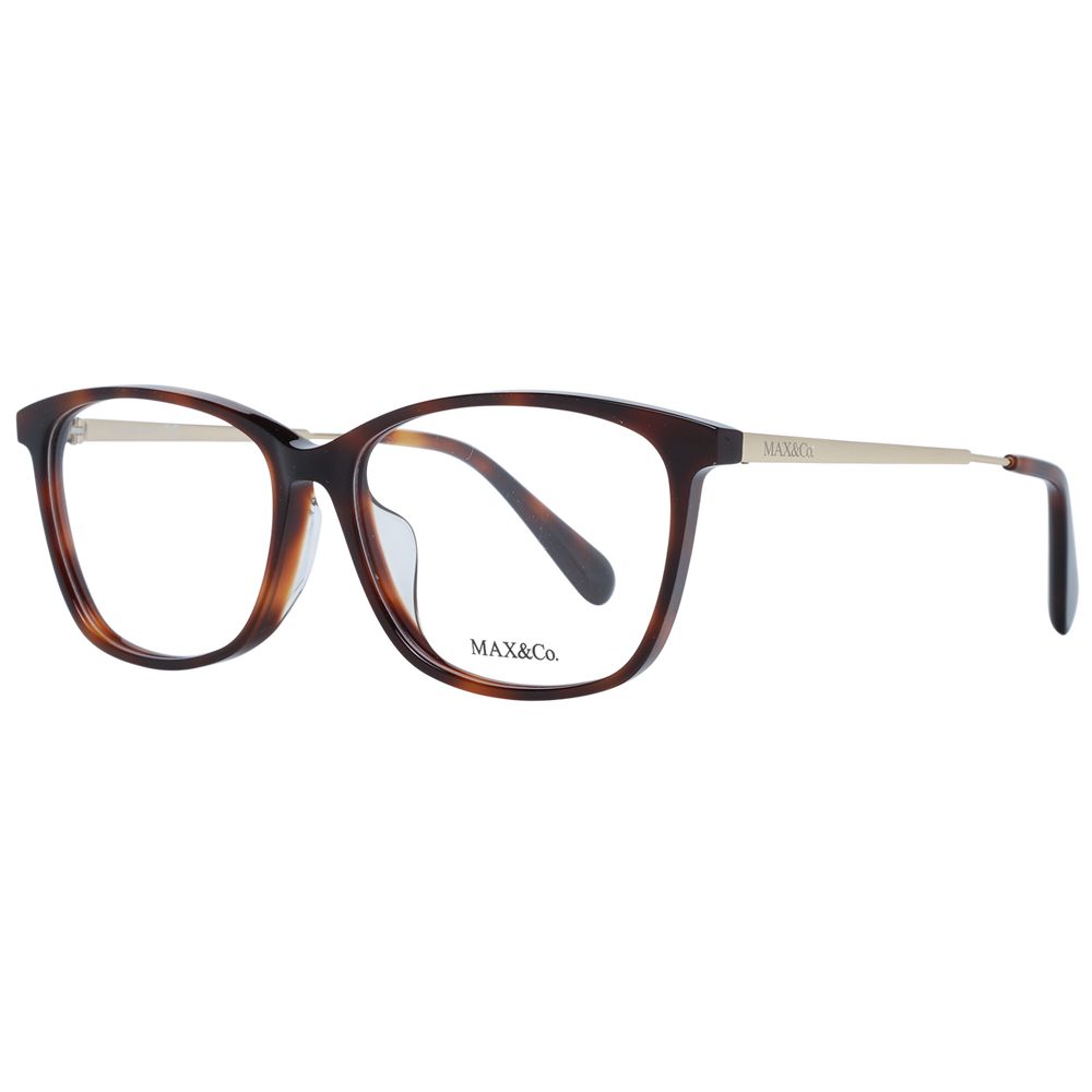 Brown Women Glasses Frame Max & Co