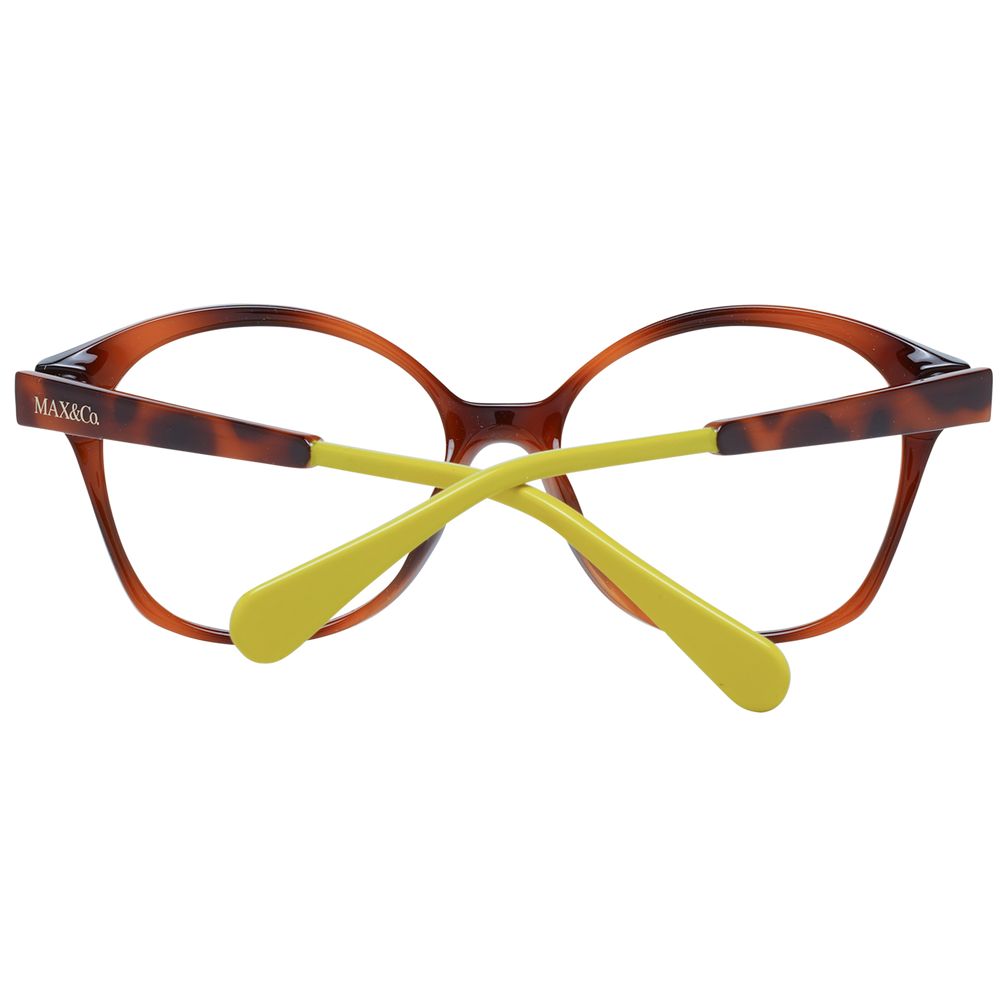 Brown Women Glasses Frame Max & Co