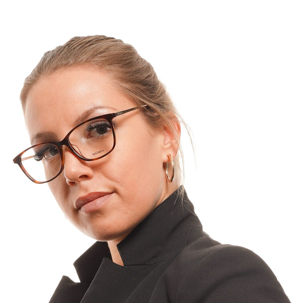Brown Women Glasses Frame Max & Co