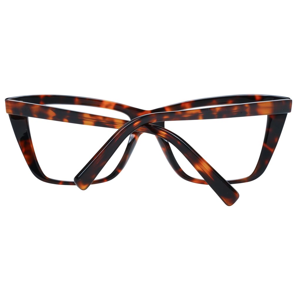 Brown Women Glasses Frame Sportmax