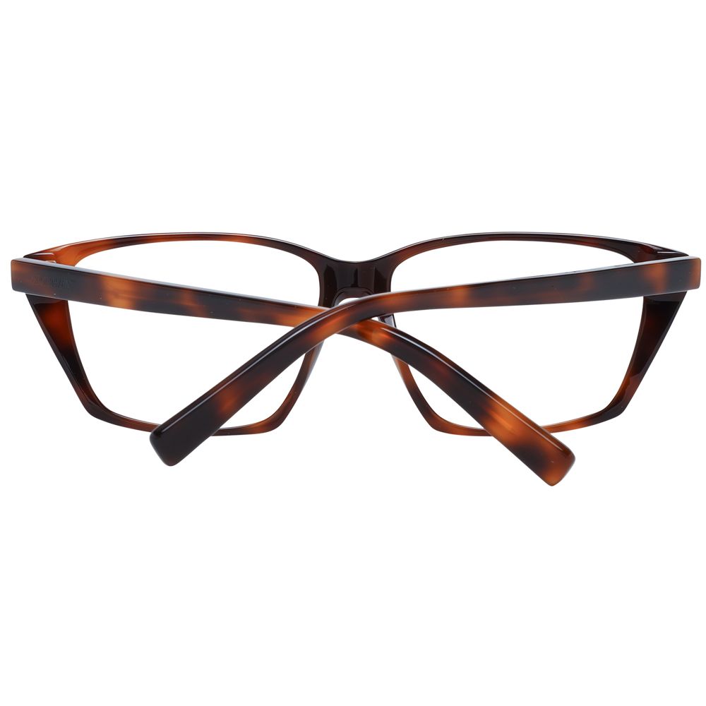 Brown Women Glasses Frame Sportmax