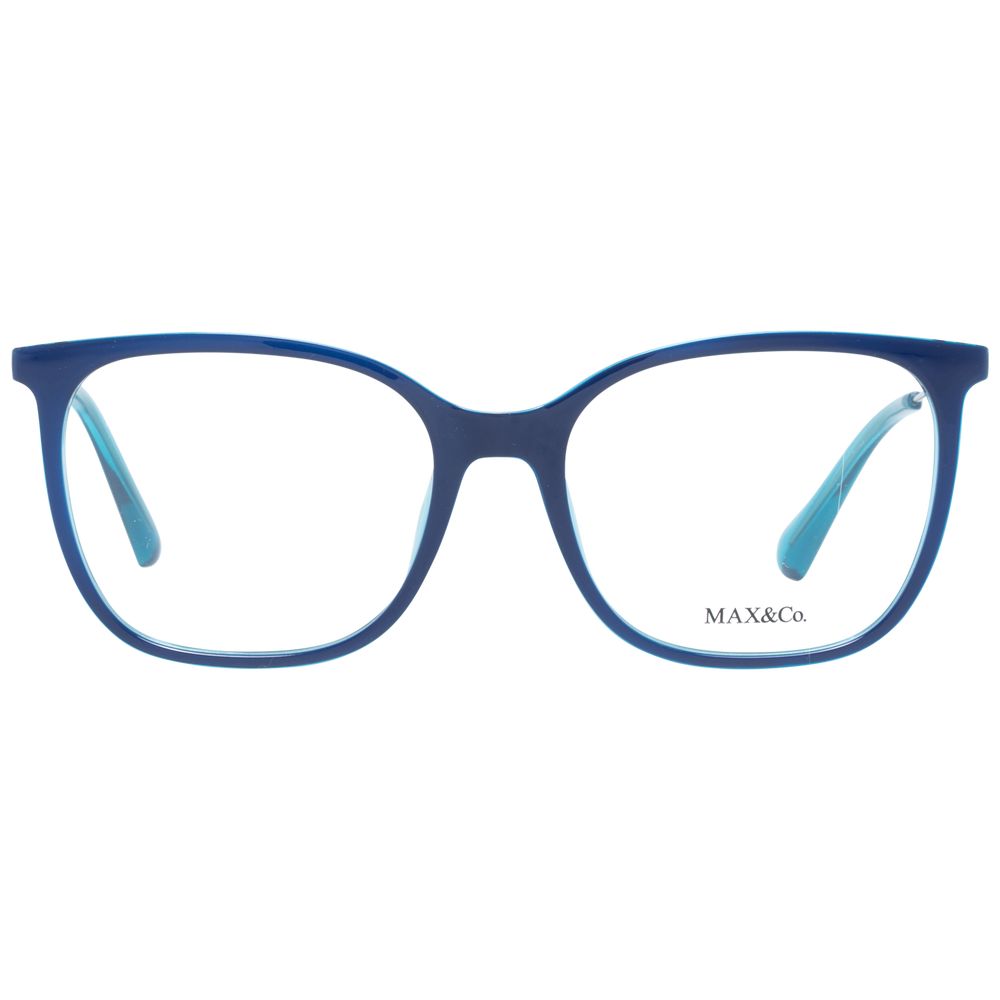 Blue Women Glasses Frame Max & Co