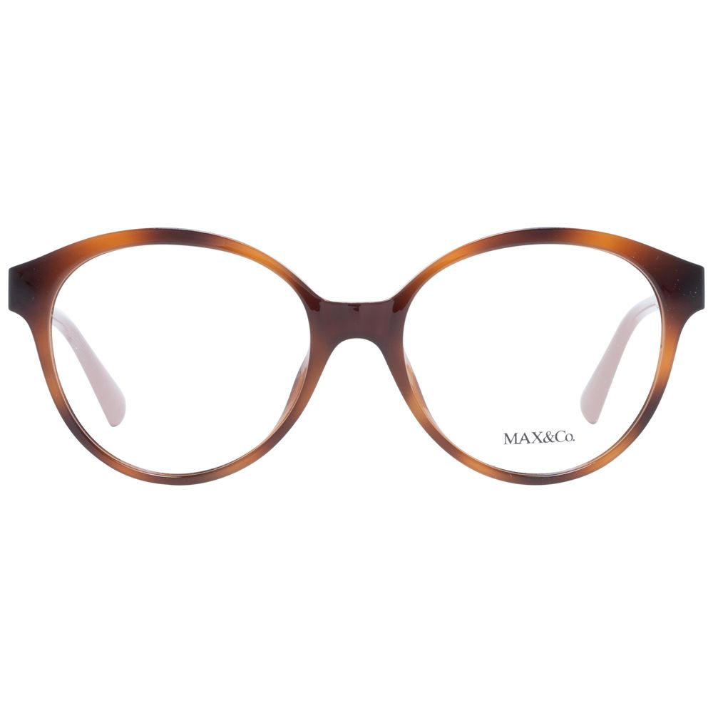 Brown Women Glasses Frame Max & Co