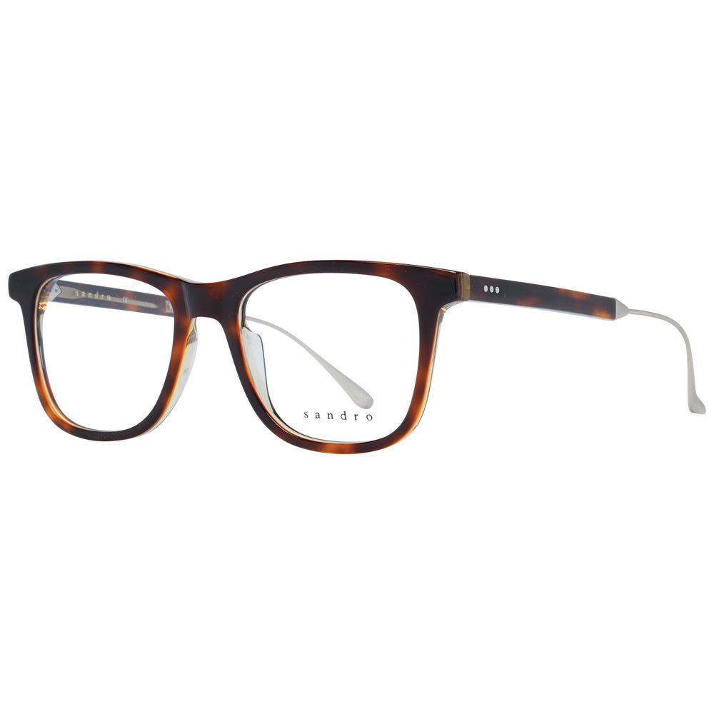 Brown Men Glasses Frame Sandro