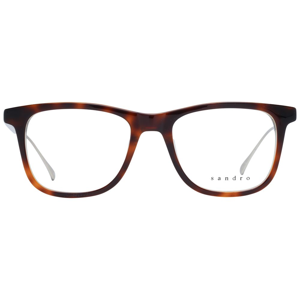 Brown Men Glasses Frame Sandro