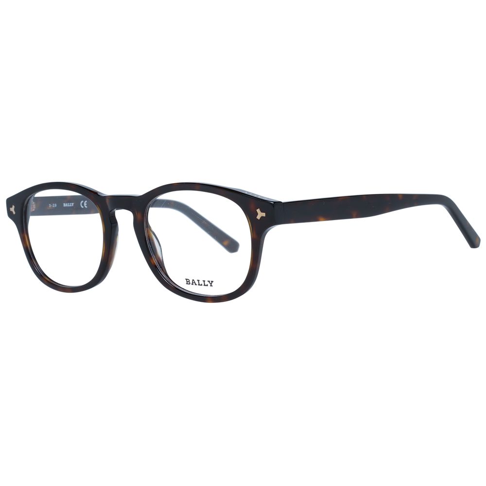 Brown Men Glasses Frame Bally