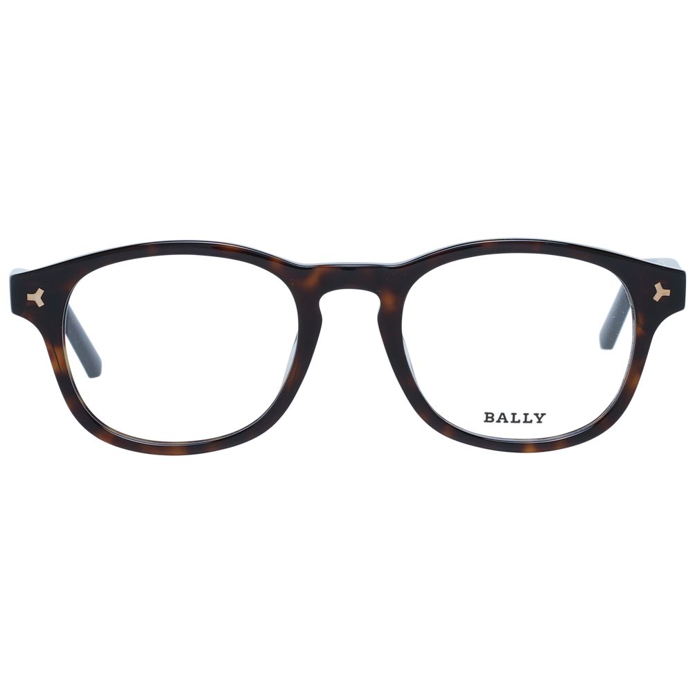 Brown Men Glasses Frame Bally