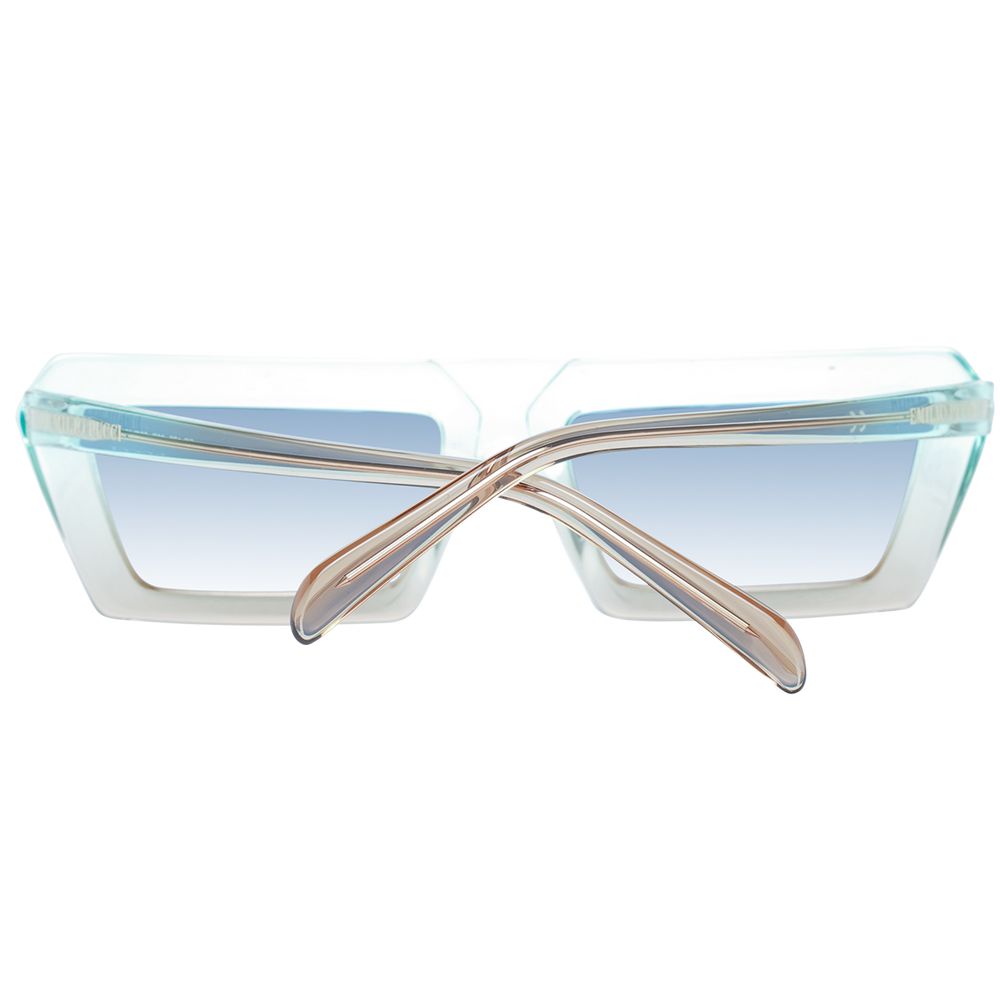 Turquoise Women Sunglass Emilio Pucci
