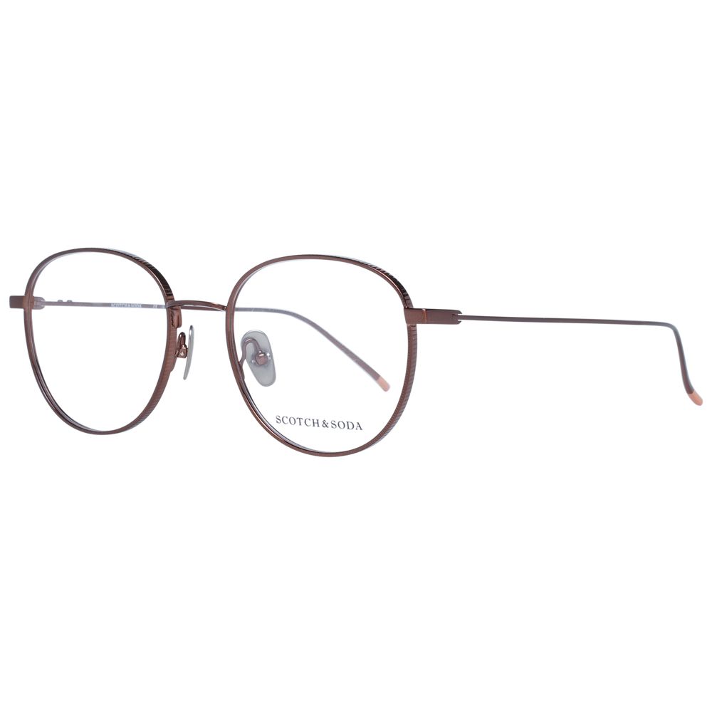 Brown Men Glasses Frame Scotch & Soda