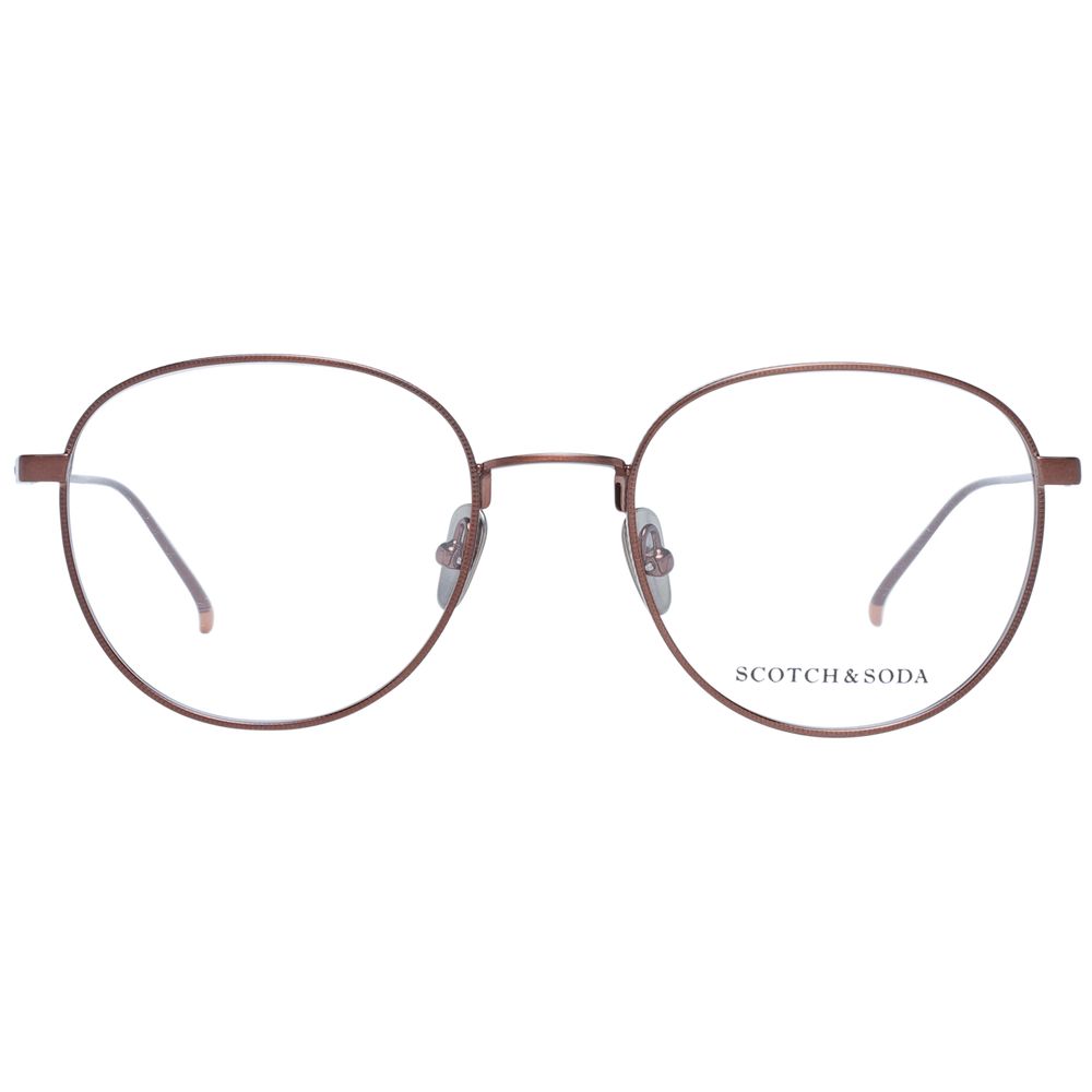 Brown Men Glasses Frame Scotch & Soda