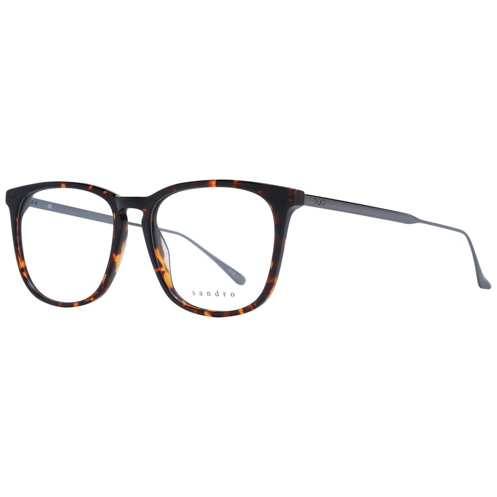Brown Men Glasses Frame Sandro