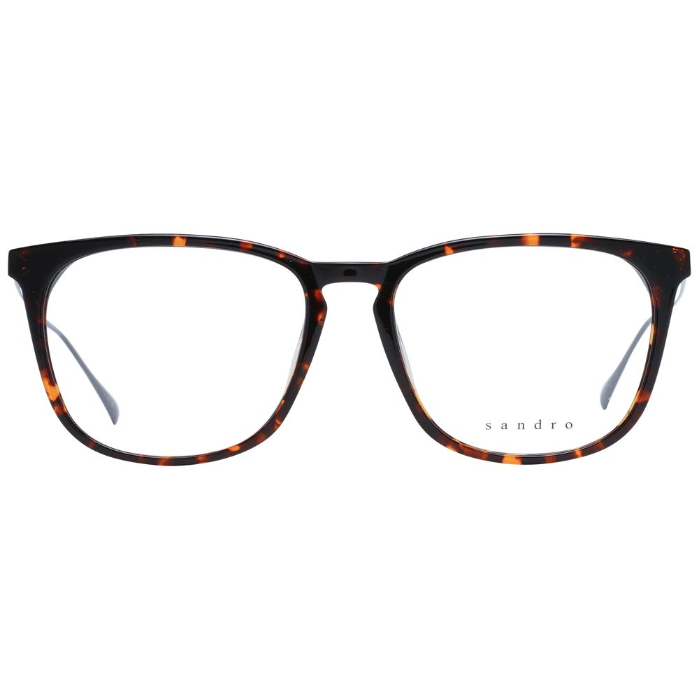 Brown Men Glasses Frame Sandro