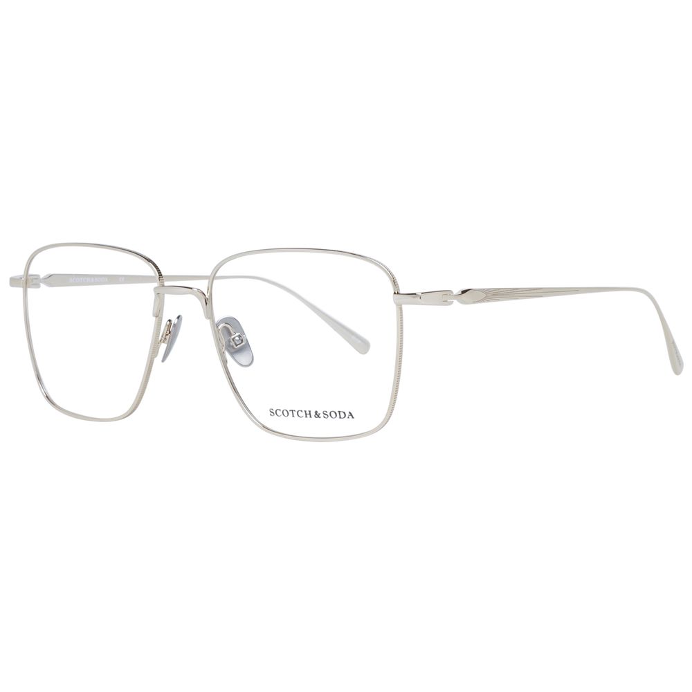 Gold Men Glasses Frame Scotch & Soda
