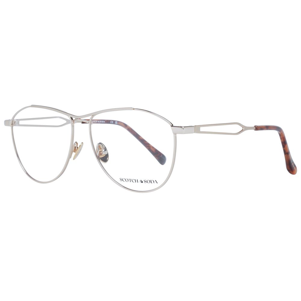 Gold Men Glasses Frame Scotch & Soda