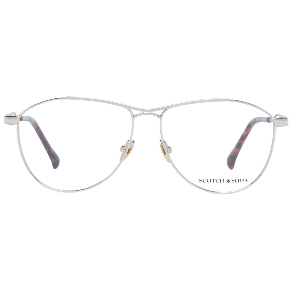 Gold Men Glasses Frame Scotch & Soda