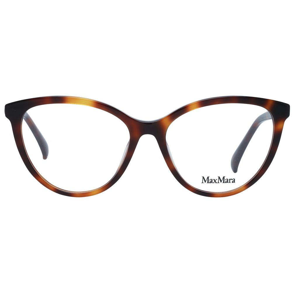 Brown Women Glasses Frame Max Mara