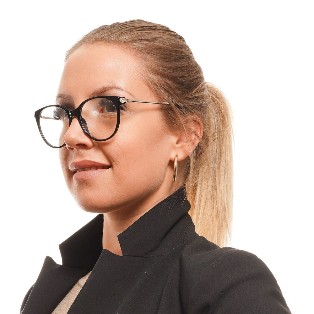 Black Women Glasses Frame Swarovski