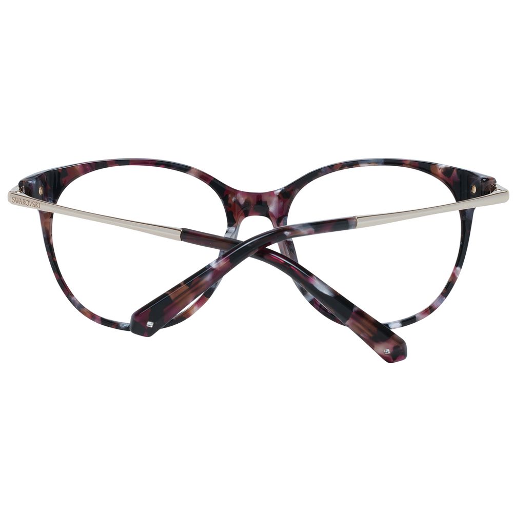 Brown Women Glasses Frame Swarovski