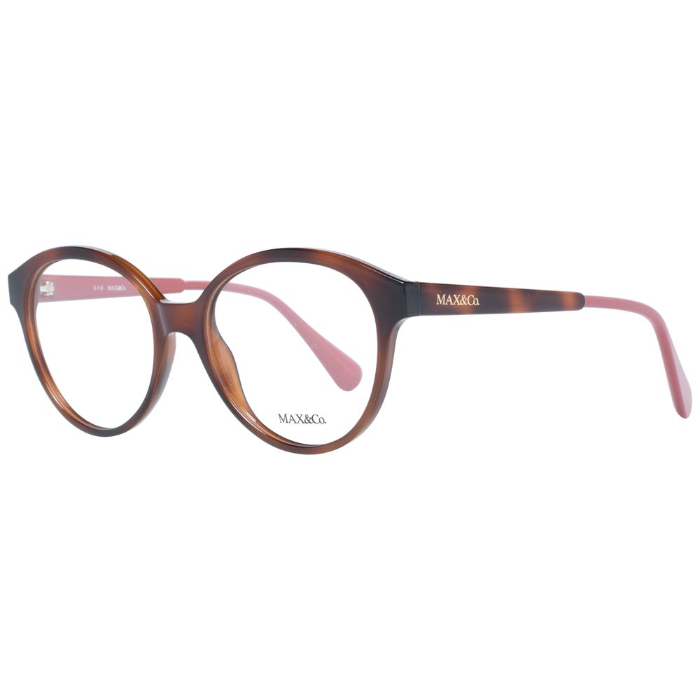 Brown Women Glasses Frame Max & Co