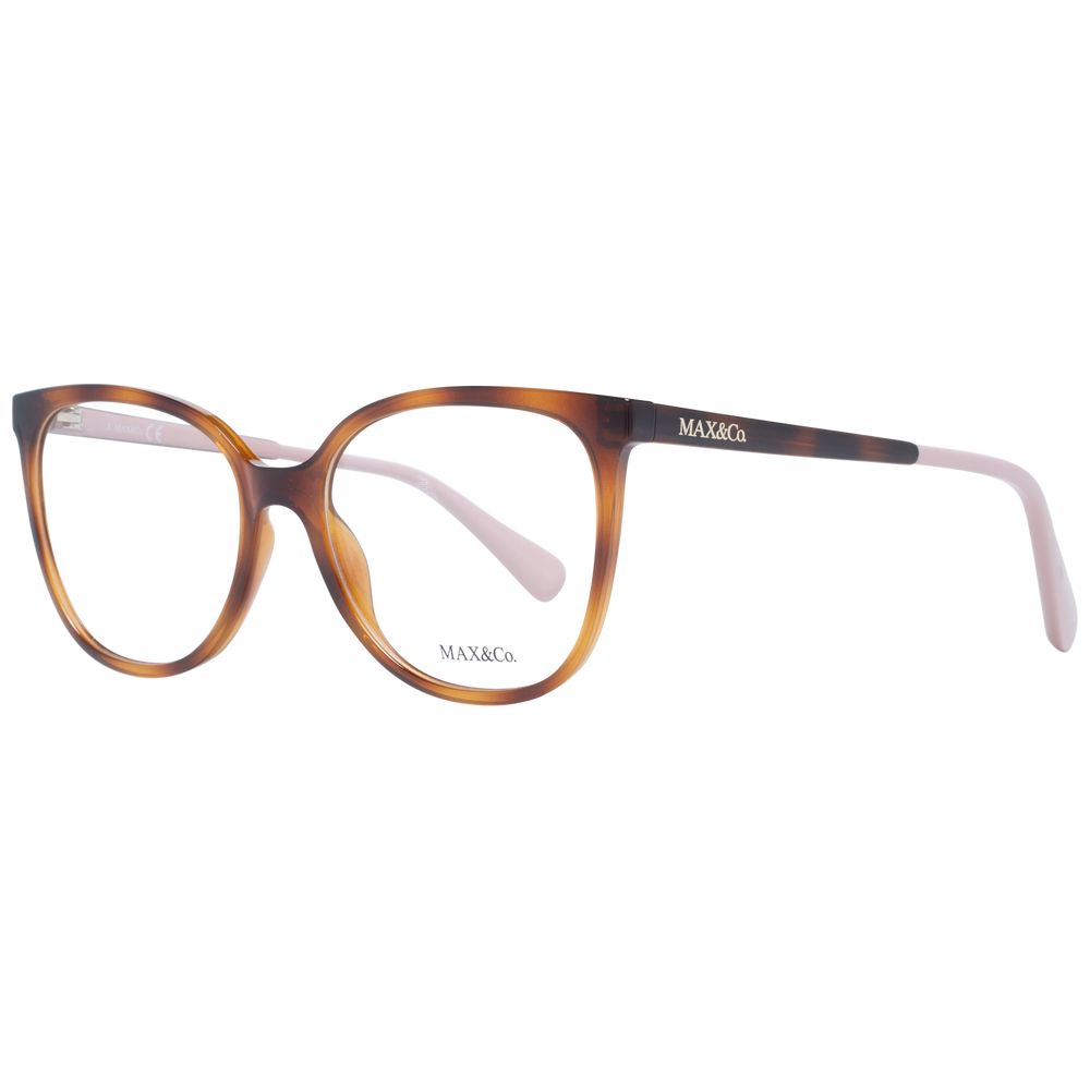 Brown Women Glasses Frame Max & Co