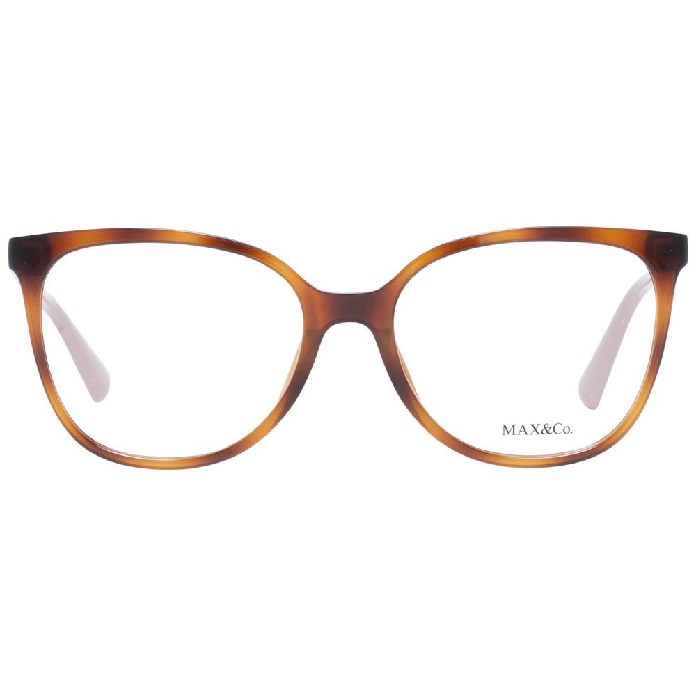Brown Women Glasses Frame Max & Co
