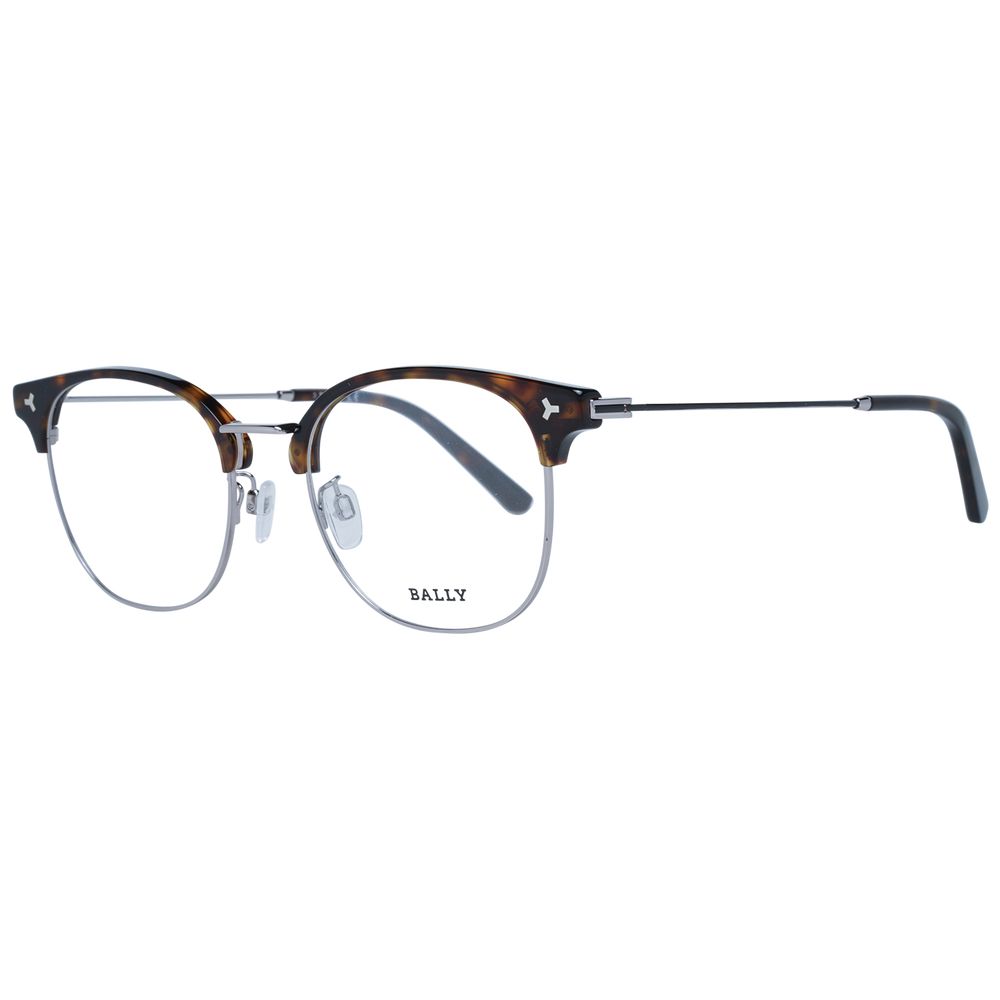 Brown Men Glasses Frame Bally