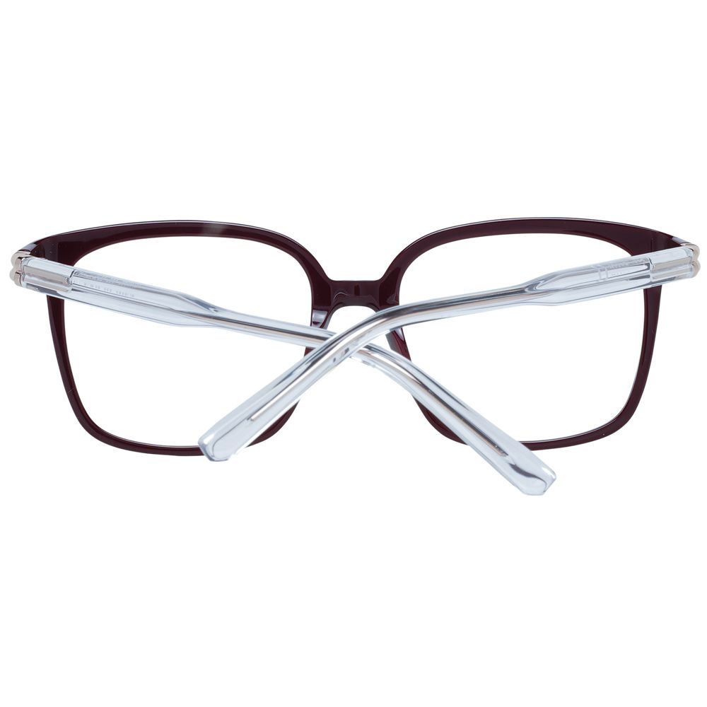 Burgundy Women Glasses Frame Bally