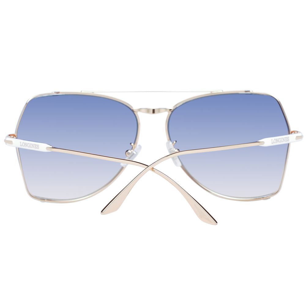 Gold Women Sunglass Longines